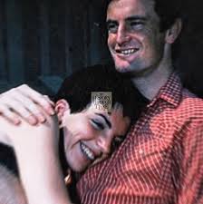 Rock Hudson and his wife, Phyllis Gates, are photographed enjoying an  elegant evening at Ciro's nightclub in California, 1956. The glamorous  venue, nestled