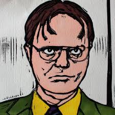 I love the shit out of you HOT PINK poster Rainn Wilson approved Hand  pulled linocut print Valentine poster relief print poster