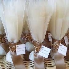 Personalized Wedding Favors Greek Boubounieres Bronze Favor Bags Heart Ornament Bomboniere Gold Tulles Favors Koufeta Sugared Almonds Greece Personalized Wedding Favors Greek Wedding Favors Wedding Favors