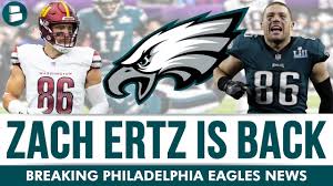 Philadelphia Eagles Are Signing TE Zach Ertz After The  - YouTube