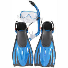 U S Divers Small Medium Adult Snorkeling Set 5 Pc Bag