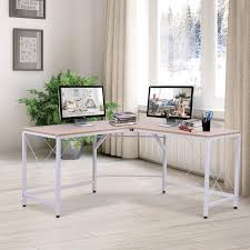 Make your home office work space shine with computer excellent condition, not used, corner office desk. Black Corner Pc Workstation Gaming Table Workstation For Home Office Homcom 59 X 59 Large L Shaped Desk Computer Desk Multifunctional Computer Table Home Home Office Furniture Urbytus Com