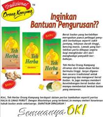 Aku yakin roni pasti tak menolak. Orang Kampung Teh Herba Asli Halia Limau Shopee Malaysia