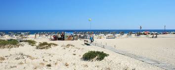 This huge stretch of white sand is one of the quietest beaches on the. Praia Da Ilha De Tavira Mar Beach In Santa Maria Tavira Portugal