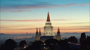 The grounds include a water feature that mimics a creek and lots of gardens and trees. A Look Inside The Renovated Oakland California Temple Youtube