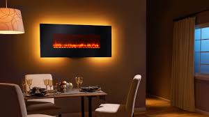 Amazon com giantex 28 5 electric fireplace insert recessed. Wall Mount Electric Fireplace Heat Glo