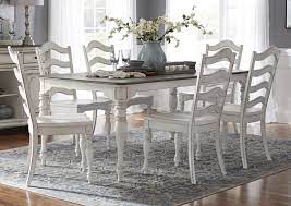 Get it by mon, jul 19. Magnolia Manor 7 Piece Dining Table Set White Home Furniture Plus Bedding