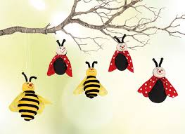 Die günstigen farben aus dem bastelzubehör oder. Anleitung Bienen Und Marienkafer Aus Ziehband Basteln Buttinette Blog