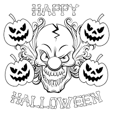 It's bustling with weird and spooky occupants all getting super busy practicing their tricks and boos towards halloween. 10 Best Free Printable Halloween Coloring Printablee Com