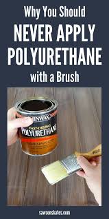 Spray Polyurethane Rather Than Brush For Professional Looking Diy Furniture Woodworking Projects That Sell Diy Furniture Projects Easy Woodworking Projects