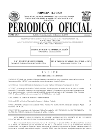 PRIMERA SECCION I N D I C E