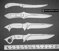 1600 x 1200 jpeg 130 кб. Custom Knife Patterns Drawings Layouts Styles Profiles