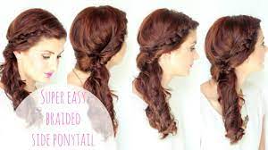 If you ask us, emily ratajkowski is living proof that boxer braids (aka cornrows) make the perfect festival hairstyle, as well as a practical and stylish workout 'do. Simple Side Braided Hairstyle Youtube