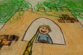 A young lady leaning from a window like rapunzel, showing her long brunette. Fairy Tales Rapunzel Prince Tower Paint Plait Hair Painting Children Children Drawing Drawing Pikist