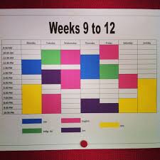 My Personal Timetable For University Studies Timetables Are A Fantastic Tool To Keep Organised University Timetable University Studying Study