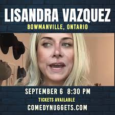 🚨Bowmanville comedy fans! This Saturday, Sept 6, viral comedian Lisandra  Vazquez hits the stage at Volt Raceway 🎤🔥, With 1M+ followers