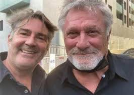 The LT and Sarge Stephen Caffrey & Terence Knox