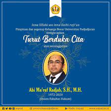 Ilmu hukum merupakan mata pelajaran yang berpusat pada praktek hukum. Ketua Prodi Fakultas Hukum Unpad Abi Ma Ruf Tutup Usia
