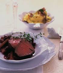 Rinderfilet In Barolo Mit Kartoffelschnee Rezept Rinderfilet Rezepte Rezepte Und Rinderfilet