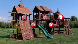 Interested in a custom wooden swing set? Design Your Swing Set Online Custom Swing Sets And Playsets Designer Kids Creations