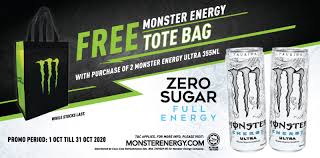 Beginning right here in atlanta and reaching out to touch the lives of billions around the world. Free Monster Energy Tote Bag