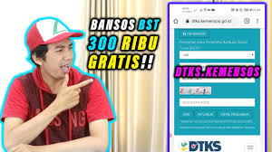 Kementerian sosial mengeluarkan program bantuan sosial tunai (bst) untuk membantu masyarakat besaran yang diberikan adalah 300.000 (tiga ratus ribu rupiah) untuk masyarakat menengah ke bawah. Ada Bansos 300 Ribu Yuk Cek Dtks Kemensos Go Id Syarat Cara Daftar Bansos Dtks Kemensos Go Id Youtube