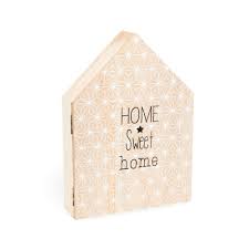Boite A Cles En Bois H 25 Cm Home Sweet Home Maisons Du Monde Sweet Home Legno Portachiavi