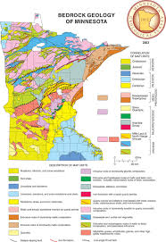 bedrock geology of minnesota in 2019 geology minnesota