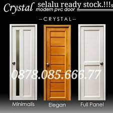 Pembayaran mudah, pengiriman cepat & bisa cicil 0% Jual Pintu Kamar Mandi Kamar Tidur Pvc Crystal Best Seller Kota Tangerang Ken Ken Games Tokopedia