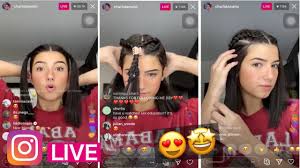 Find and save images from the hairstyles :d collection by ari knigin (ari_knigin) on we heart it, your everyday app to get lost in what you love. Charli D Amelio New Hairstyle Look On Instagram Live May 2020 Youtube