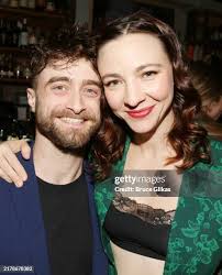 Sadie Jensen, Erik Jensen and Jessica Blank pose at the opening night...  News Photo