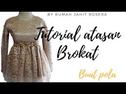 Nampaknya semakin ramai yang like ke page ni. Cara Membuat Atasan Brokat Paling Simple Membuat Pola Youtube