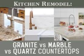 quartz vs. marble vs. granite  usa