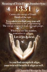 Meaning Of Twin Flame Number Synchronicity 1331 Twin Flame Love Twin Flame Twin Souls