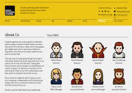 17 Of The Most Creative Meet The Team Pages We Ve Ever Seen creative meet the team pages