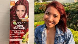 Perkara semir rambut ini jadi diskusi, karena menteri dalam negeri tito karnavian awal tahun ini menerbitkan permendagri no. Review Mewarnai Rambut Di Rumah Dengan Garnier Raspberry Red Life Goes On