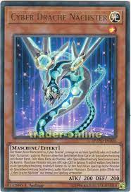 Der name dieser karte wird zu cyber drache, solange sie auf dem spielfeld oder im friedhof liegt. Cyber Drache Nachster Trader Online De Magic Yu Gi Oh Trading Card Online Shop Fur Einzelkarten Booster Und Zubehor