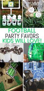 Football Party Favor Ideas Sports Party Favors Football Theme Party Football Party Favors