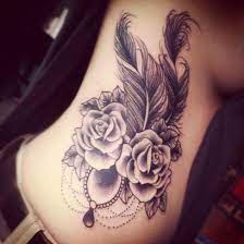 sarah b bolen feather tattoos rose tattoos trendy tattoos