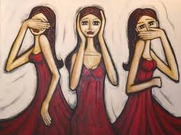See No Evil Hear No Evil Speak No Evil Monkey Canvas Sarah Thomas Is A Freelance Painter In Australia Three Wise Monkeys Wise Monkeys Evil