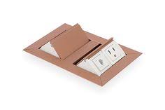 Small Dual Pop Up Power Grommet 2 Power 2 Data Power Power Outlet Training Tables