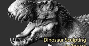 Skillshare Mastering Hard Surface Modeling With Zbrush And Maya Realistic Dinosaur Sculpting In Zbrush For Game And Film Premium Courses Online