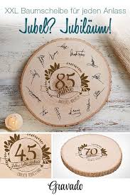 Riesen Baumscheibe Mit Gravur Jubilaum Personalisiert Geschenk Ruhestand Firmenjubilaum Geschenk Arbeit Geschenke