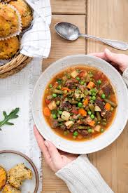 Old Fashioned Vegetable Beef Soup Recipe Healthy Meat Recipes Beef Soup Recipes Healthy Soup Recipes