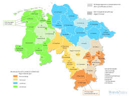 Wegen der ausbreitung des coronavirus stehen in niedersachsen weitere einschränkungen des öffentlichen lebens bevor. Ubersicht Der Bildungsregionen Mit Ihren Geschaftsstellen Nds Kultusministerium