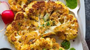 La Meilleure Recette De Steak De Chou Fleur Et La Plus Facile Recipe Roasted Cauliflower Steaks Recipes Food