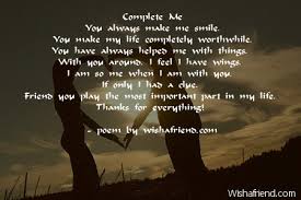 When she texts you back then you can flirt with her to make her smile. Poems For Best Friends