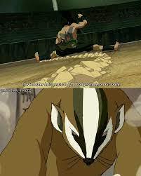 The Boulder has a badgermole tattoo : r/TheLastAirbender