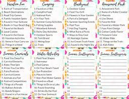 Free Printable Summer Scattergories Game Diy Adulation In 2020 Printable Games For Kids Scattergories Lists Scattergories