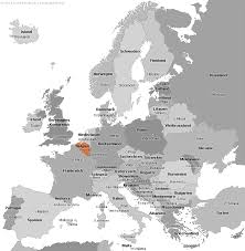 Es liegt zwischen der nordsee und den ardennen und grenzt an die niederlande, deutschland, luxemburg und frankreich. Belgien In Europa Belgien Auf Der Europakarte